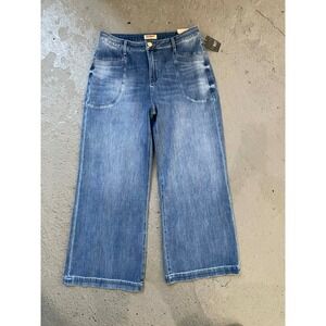 Kut From The Kloth NWT High Rise Eide Leg Meg Jeans Sze 14